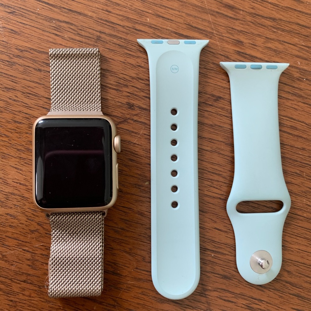 Gold Series 1 Apple Watch 38mm